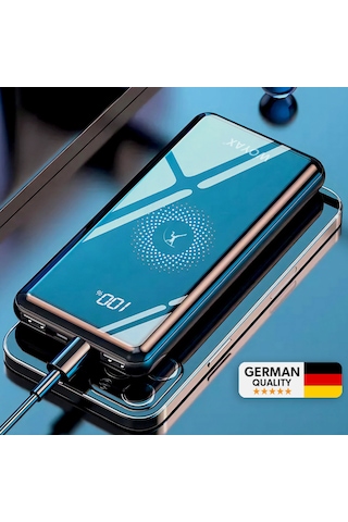 Woyax by Deji Powerbank 10000mAh 22.5W Kablosuz Hızlı Taşınabilir Şarj Cihazı