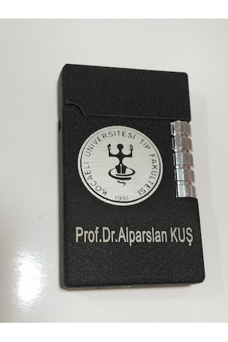 Doktorlara Özel Logolu & İsimli Çakmak Ve Tasarım Kutusundahediye