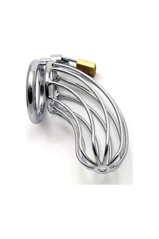 Jw Çelik Kafesi Erkekler İçin Fantezi Kilitli Kafes