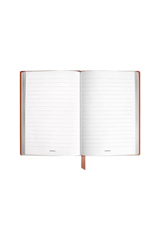 Montblanc Cayenne Deri Bordo Orta Boy Defter 134765 Turuncu