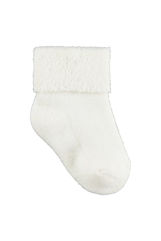 Civil Baby Basic Kıvrık Havlu 6- 3'lü Bebek Kız Çorap Set Standart