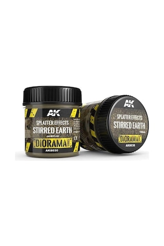 Ak 8030 100 Ml. Sıçramış Çamur Efekti, Akrilik, Diorama Serisi Zemin Dokusu-56182