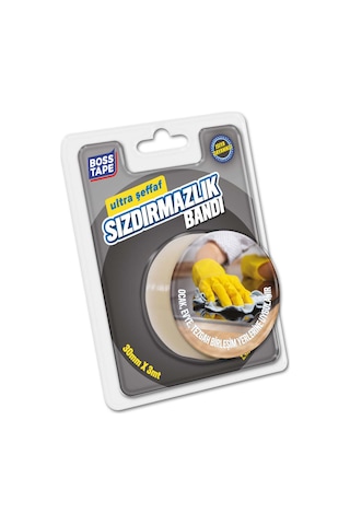 Boss Tape Ocak Kenar Sızdırmaz Bant 30 Mm X 3 M 8'li Avantaj Paketi Mıchu