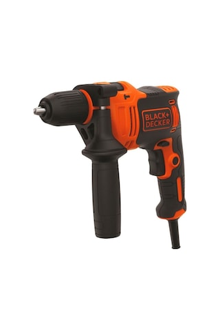 Black+Decker BEH710-QS 13 MM 710W Darbeli Matkap + Anahtarsız Mandren 4 Parça Set