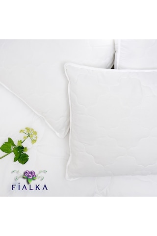 Fialka Yastık Mystic Kapitone Kılıflı 50X70