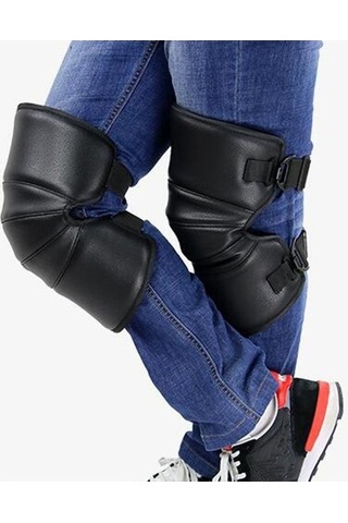 Didadodo Motosiklet Kalınlaşmak Rüzgar Geçirmez Diz Pedleri Kol Isıtıcıları Termal Diz Şal 35 Cm Yeşil, Termal Diz Şal 35 Cm Yeşil Yeşil