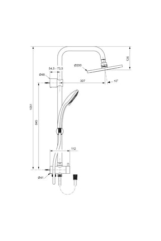 Ideal Standard Idealduo Duş Sistemi A6281aa Krom