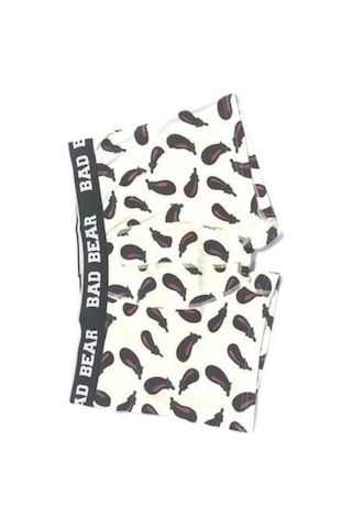 Bad Bear Erkek Boxer Eggplant