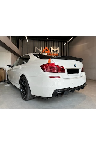 Bmw F10 Arka Tampon Köşe Flap Sağ Sol Parlak Siyah