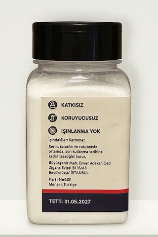 İngiliz Karbonatı Yenilebilir 170 Gr