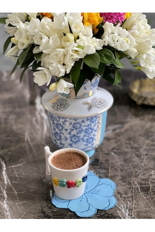 200ml Kişiye Özel İsimli Kupa Altlığı İle