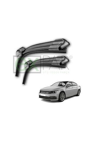 Volkswagen Passat Ön Cam Silecek Süpürgesi Takımı 2014 - 2022 Passat B8 - B8.5 Silecek
