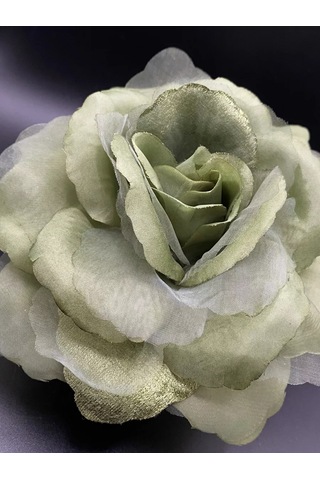 Amely Rid Orta Boy Gül Broş Ve Toka 191630730 Khaki