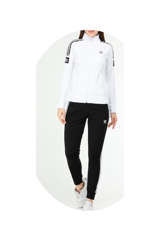 Adidas Ba-2658 Kadın Polyester Eşofman Takımı Beyaz