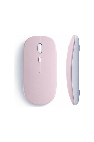 Tablet Ve Telefon İçin Bluetooth Mouse Apple Uyumlu iOS Android Şarjlı Batarya Usb Dongle Ve Kablo Dahil 13515