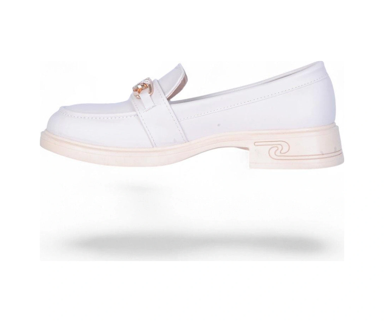 Vollex 302 Cilt Kadın Loafer Ayakkabı Krem