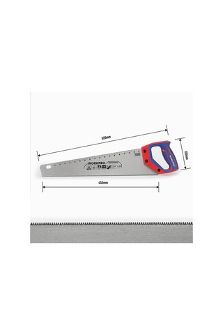 Workpro Wp215010 450mm Sk5 11 Tpı Ağır Hizmet Tipi El Testeresi Fr Wp215010