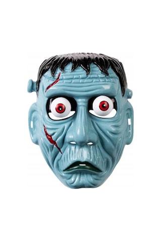 Frankenstein Temalı Sallanan Oynar Gözlü Maske