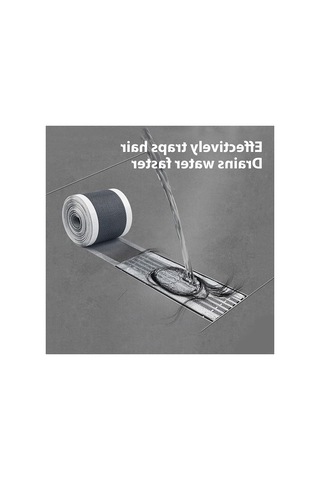 4 Metre Kesilebilir Pvc Duş Gideri Saç Toplayıcı Altın