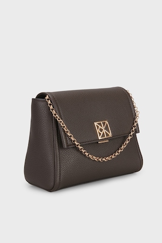 Calvin Klein Logolu Çıkarılabilir Askılı Çanta Lv04f3511gbal Bayan Çanta Lv04f3511g Bal Kahve