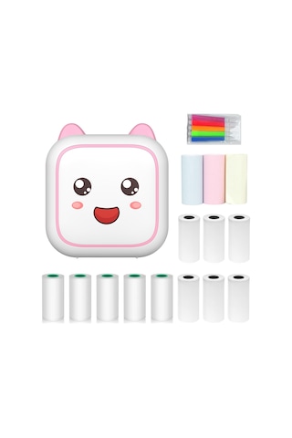 Çok Fonksiyonlu Taşınabilir P-8 Mini Termal Yazıcı