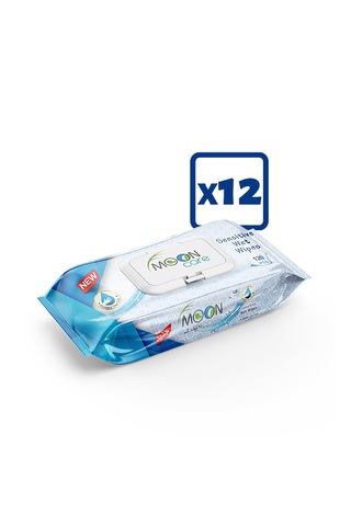 Mooncare Sensitive Islak Havlu 12 x 120 Yaprak