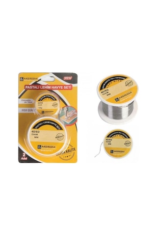 Lehim Havye Seti 4140 10 Gr Pasta 50 Gr Tel 40/60 Dıam -850