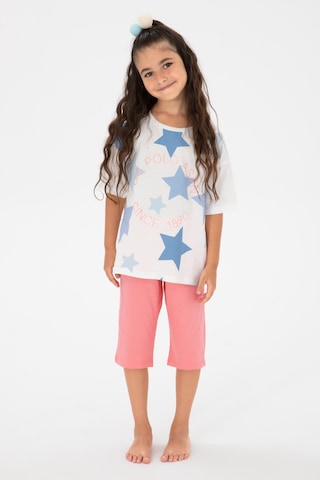U.s. Polo Assn. Kız Çocuk Krem Pijama Takım 50315466-vr071 KREM