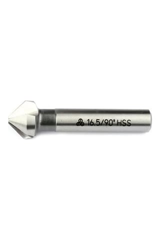 Mte Makina Takım 6.3 Mm Hss Dın 335/c 3 Ağızlı Silindirik Saplı Havşa Freze - 90 - B00313120630