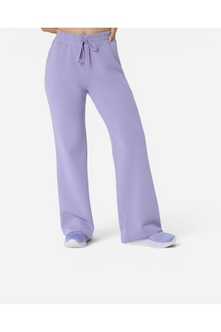 Asics Nagıno Refıned Texture Sweat Flare Pant Kadın Mor Eşofman Altı 2032d371-500
