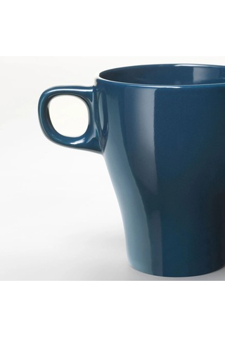 Ikea Färgrık Seramik Kupa 11 Cm 250 Ml Lacivert 1 Parça