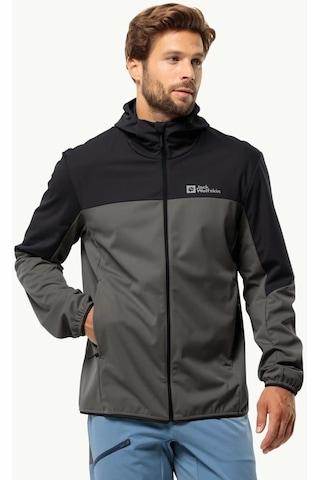 Jack Wolfskin 1306923 6945 Feldberg Hoody M Slate Erkek Outdoor Ceket 001