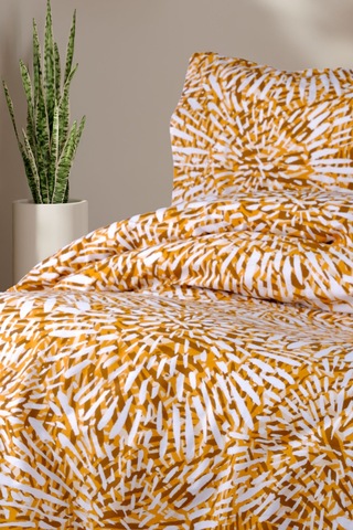 Aytunç Sevda %100 Pamuklu Tek Kişilik Nevresim Takımı 160x220 Cm Lacivert