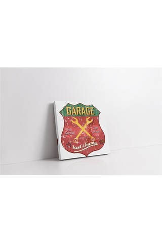 Vintage Retro Görsel Kanvas Tablo-154953