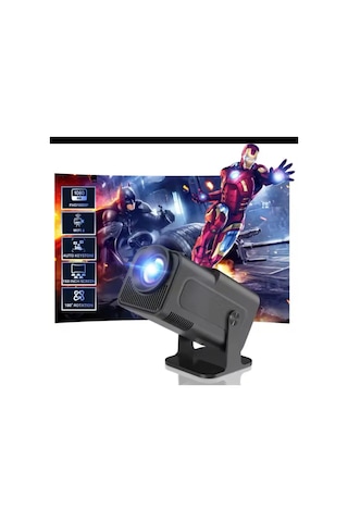 Wearfitpro HCS350 PRO Taşınabilir Projektör Full Hd 1080p 4k Projeksiyon Oyun Cihazı