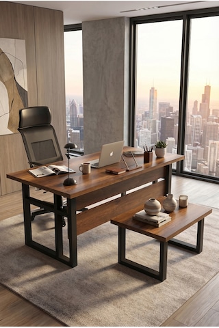 Yurudesign Marken AB Ofis Büro Masa Takımı MN07-BA Barok
