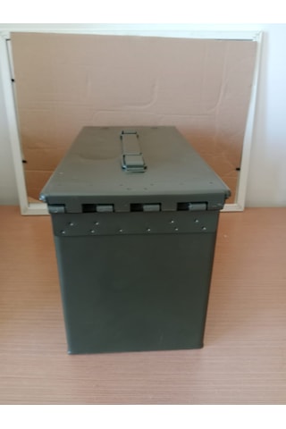 Ace Mke Metal Mermi Mühimmat Pil Kutusu Haki