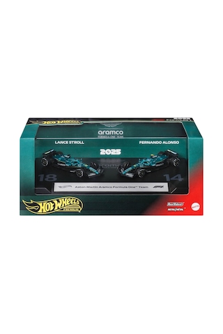 Hot Wheels 2'li Premium Formula 1 Paketi Jmn00 Çok Renkli
