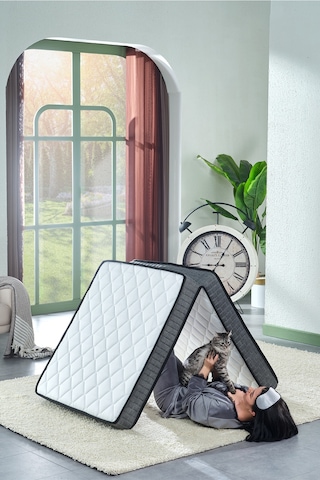 Ultra Deluxe Gri Katlanır & Misafir & Yer Yatağı Ölçü Seçenekli