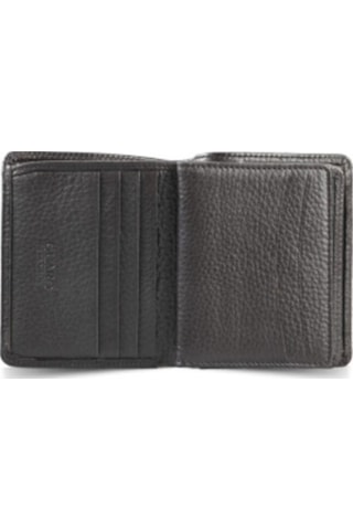 Guard El Portföyü Hakiki Deri Siyah Kahverengi Çok Renkli