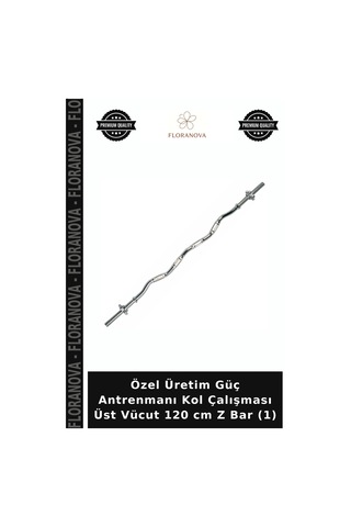 Özel Üretim Güç Antrenmanı Kol Çalışması Üst Vücut 120 Cm Z Bar 1