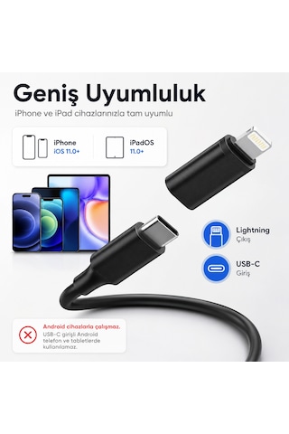 Uninet iPhone Uyumlu Ve Android Uyumlu 2 Kameralı 5metre Kablolu Endoskop Yılan Kamera