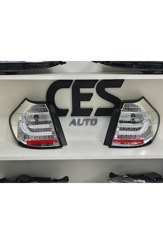 Bmw 1 Serisi E87 Uyumlu Şeffaf Led Stop Takımı Tak Çalıştır