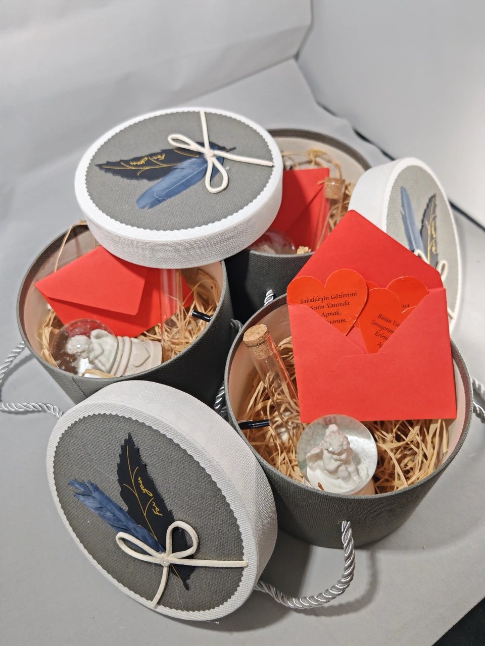 Aşk Dolu Romantik Ve Büyülü Hediye Kutusu