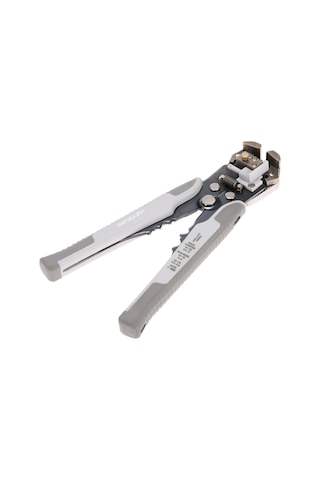 Neevoyu Meterk Jx-1301 Gri Çok Fonksiyonlu Tel Soyucu: Otomatik Soyma, Kesme Ve Presleme - Çelik Ağzı, 0.2-6.0mm Tel Uyumlu Gri