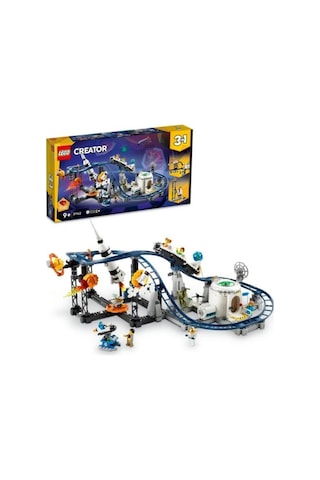 LEGO Creator Uzay Hız Treni 31142, Hız Treni kule Ve Atlıkarınca İçeren Yaratıcı Oyuncak Yapım Seti