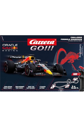 Carrera Go Challenge Formula High Speed Tek Kişilik Yarış Pisti 68002