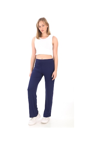 Extra Yumuşak Uzun Viskon Pantolon Home&outdoor-lacivert Lacivert