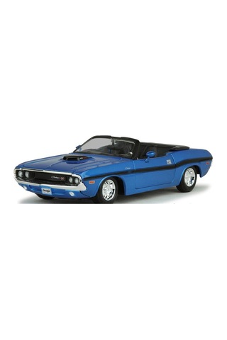 Maisto 1970 Dodge Challenger R/t Convertible Mavi 1 24 Model Arab