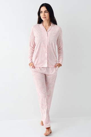 Pierre Cardin Kadın Krem Pijama Takımı Pc9087-s-v1 Krem